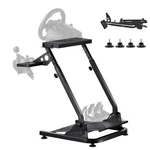 Vevor Racing Steering Wheel Stand Foldable Fit Logitech G27 G920 Thrustmaster New. Price: $62.99.