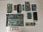 Vintage 486 Pc Parts Lot Motherboard, Isa Cards, Intel & Amd Cpus. Price: $189.00.