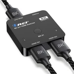 Orei 8K Hdmi Switch 4K 120HZ - Auto Selector 48GBPS High 2X1, Black New. Price: $38.39.
