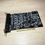 Omega Claro Pci 7.1 Channel Internal Sound Card Plug-in Full Height Used. Price: $25.00.