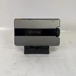 Creative Labs Sound Blasterx G6 7.1CHANNEL Hd Gaming Dac External Usb Card Used. Price: $59.99.