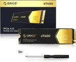 New - Orico 2TB PCIE4.0 M.2 Nvme Ssd PS5 7400MB/S Solid State Drive GEN4. Price: $279.99.