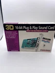 Digital Research Technologies DRSOUND3D Advanced 16-BIT Card Plug & Play Open. Price: $34.99.