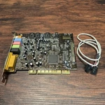 Sound Blaster Live! SB0100 Pci Card W/ Cd Audio Cable Used. Price: $49.95.