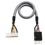 Front Panel Audio Adapter Cable For Creative Sound Card SB0460 SB0350 SB0610 Yn New. Price: $5.10.