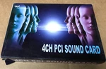 Think Digital Multimedia 4CH Pci Sound Card New. Price: $99.76.