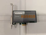 Audioscience ASI5810 Pcie Lp Broadcast Sound Card Aes Digital & Balanced Analog Used. Price: $449.99.