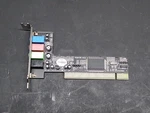 Retro Startech PCISOUND4LP PM28738-2X2A Half Height Card Used. Price: $14.95.
