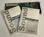 Rare Creative Labs Awe 32 CT3620 Sound Blaster Retro Gaming Working W/ Manuals. Price: $59.00.