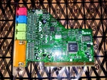 Genius Fortemedia FM801 Retro Pci Sound Card Used. Price: $33.00.