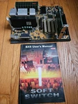 Vintage Abit AB-BX6 Slot 1 Motherboard + Pentium Iii 500MHZ Ram Pci Ethernet. Price: $169.99.