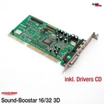 Highscreen Sound-boostar 16/32 3D V1.4 Isa AD1816AJS Card Karte Dos Win Used. Price: $60.74.