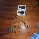 Creative Sound Blaster X4 Super X-fi 7.1 Usb Dac + Speakers Audio Cables Kit Used. Price: $149.99.