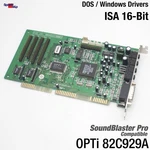 Opti Pro Multimedia 82C929A Isa 16-BIT Audio Cd Drivers Sound Card Used. Price: $89.87.