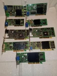 Vintage Ati-nvidia-diamond-agp Mixed Bulk Video Cards Lot Of 9-FAST Ship-usa. Price: $149.85.