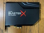 Creative Sound Blaster AE-5 Plus Gaming Card Model SBX-AE5P-BK Used. Price: $154.23.