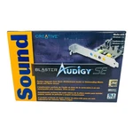 Creative Sound Blaster Audigy New/sealed Box. Price: $22.50.