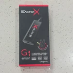 Creative Sound Blasterx G1 Usb 7.1 External Card Dongle 3.5MM I/o New. Price: $35.00.