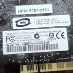 Creative Labs Audigy SB0160 Pci 5.1 Sound Card 3.5MM Midi I/o Used. Price: $25.69.