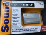 Creative Sound Blaster Plus External Usb System MP3+ Open Box. Price: $74.99.