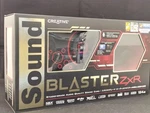 Creative Sound Blaster Zxr Pcie Audiophile Grade Gaming Card 24-BIT/192KHZ Used. Price: $380.40.
