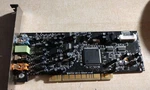 Creative Labs SB0570 Pci Sound Blaster Audigy Card Used. Price: $15.00.