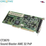 Creative Sound Blaster Awe 32 Pnp CT3670 Isa 16-CHANNEL Audio Card Used. Price: $181.47.